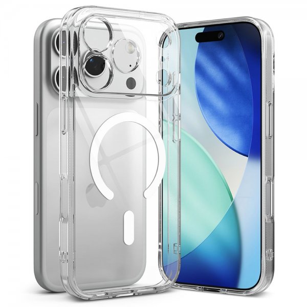 Ringke iPhone 17 Pro Max Deksel Fusion Magnetic Transparent