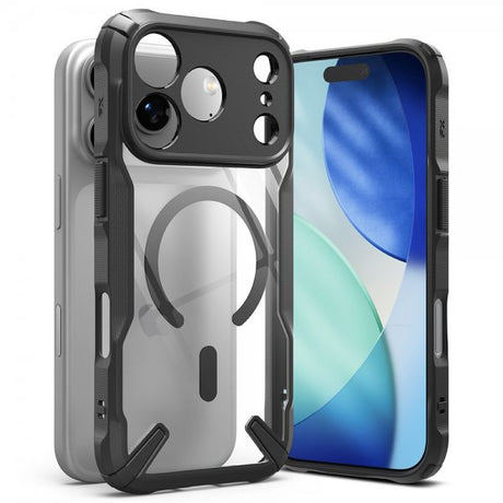 Ringke iPhone 17 Pro Deksel Fusion X Magnetic Svart