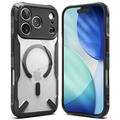 Ringke iPhone 17 Pro Deksel Fusion X Magnetic Svart