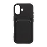 iPhone 17 Deksel Kortholder Svart