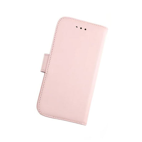 Rvelon iPhone 7/8/SE Etui Ekte skinn Kortlommer Rosa