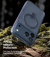 Torras iPhone 17 Pro Deksel Ostand Q3 Air Deep Blue