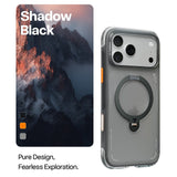 Torras iPhone 17 Pro Deksel Ostand Q3 Air Shadow Black