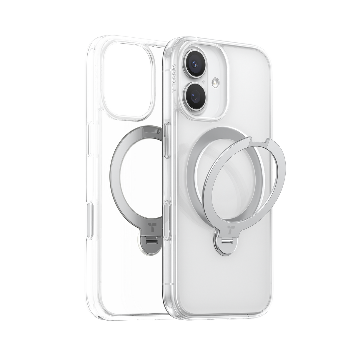 Torras iPhone 17 Deksel Ostand Q3 Spin Klar