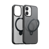 Torras iPhone 17 Deksel Ostand Q3 Spin Obsidian Black