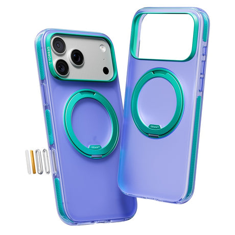 Torras iPhone 17 Pro Deksel Ostand O3 Hue Indigo Blue