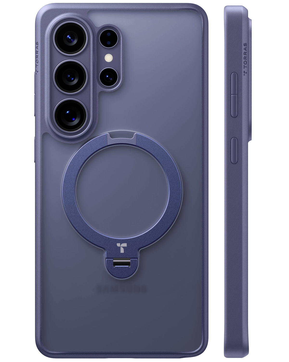 Torras Samsung Galaxy S26 Ultra Deksel Ostand Q3 Spin Violet Surge