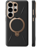 Torras Samsung Galaxy S26 Ultra Deksel Ostand Q3 Vegskin Obsidian Black