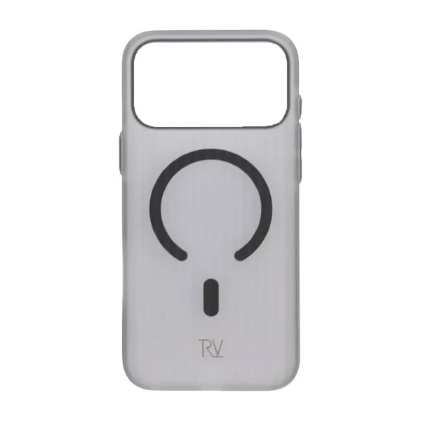 Rvelon iPhone 17 Pro Max Deksel Korrugerte MagSafe Svart