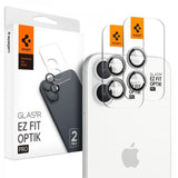 Spigen iPhone 16/16 Plus/17 Kamerabeskytter GLAS.tR EZ Fit Optik Pro 2-pakning Crystal Clear