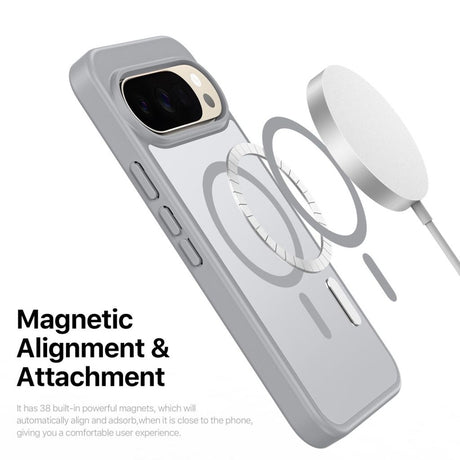 Dux Ducis Google Pixel 9/9 Pro/10/10 Pro/11/11 Pro Deksel Yind Series MagSafe Grå