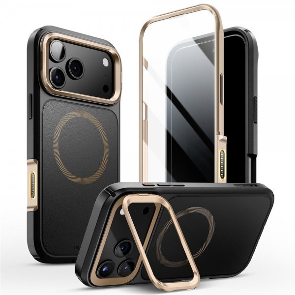 Supcase iPhone 17 Pro Deksel Ares Flip MagSafe Gull