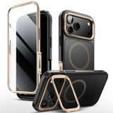Supcase iPhone 17 Pro Deksel Ares Flip MagSafe Gull