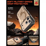 Supcase iPhone 17 Pro Deksel UB Grip Pro MagSafe Gull