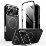 Supcase iPhone 17 Pro Max Deksel Ares Flip MagSafe Svart