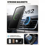 Supcase iPhone 17 Pro Max Deksel Ares Flip MagSafe Svart