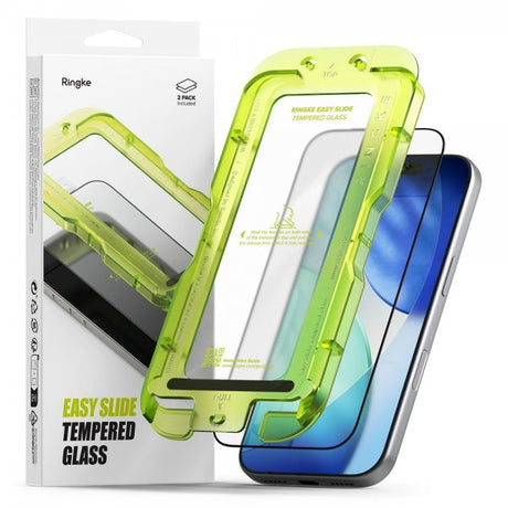 Ringke iPhone 17 Pro Max Skjermbeskytter Easy Slide 2-pakning