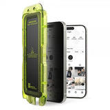 Ringke iPhone 17 Skjermbeskytter Easy Slide Privacy 2-pakning