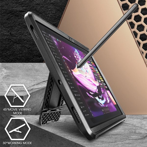 Supcase Samsung Galaxy Tab S9/S9 FE/S10 FE/S10 Lite Deksel UB Pro Svart