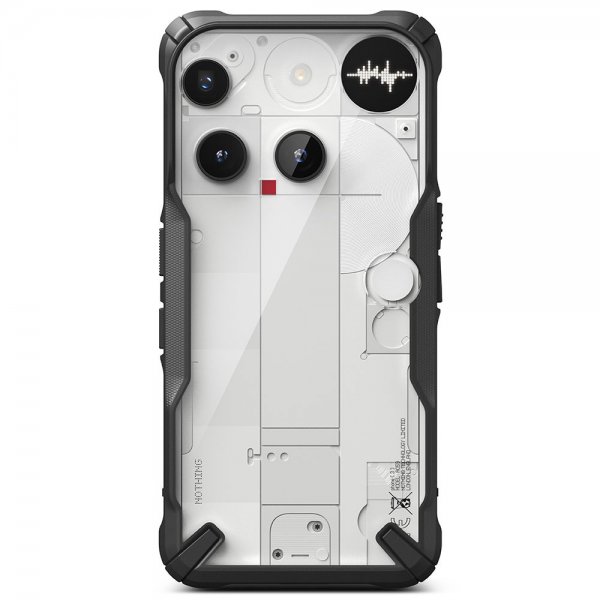 Ringke Nothing Phone 3 Deksel Fusion X Clear Black
