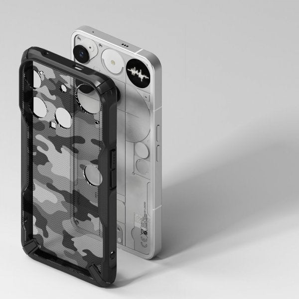 Ringke Nothing Phone 3 Deksel Fusion X Camo Black