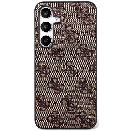Guess Samsung Galaxy S25 FE Deksel 4G Pattern MagSafe Brun
