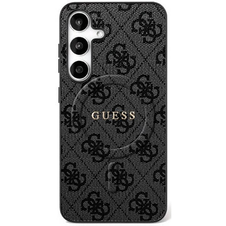 Guess Samsung Galaxy S25 FE Deksel 4G Pattern MagSafe Svart