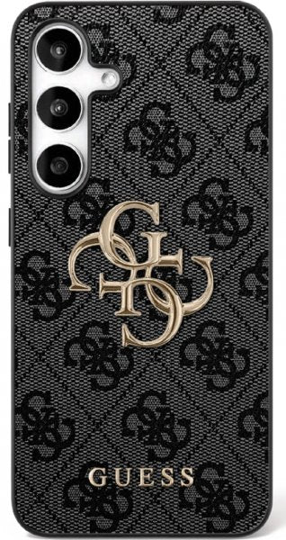 Guess Samsung Galaxy S25 FE Deksel 4G Metal Logo Svart