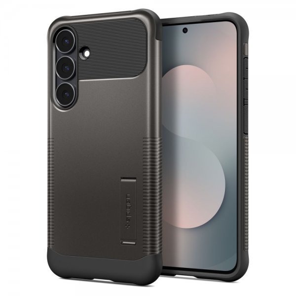 Spigen Samsung Galaxy S25 FE Deksel Slim Armor MagFit Gunmetal