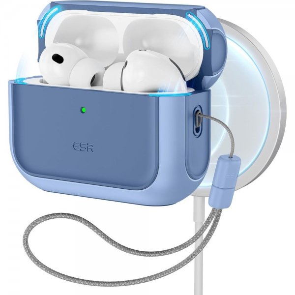 ESR AirPods Pro Deksel Orbit Hybrid HaloLock Blå