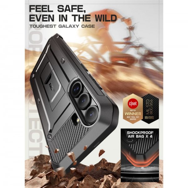 Supcase Samsung Galaxy S25 FE Deksel UB Pro Svart