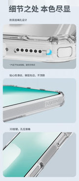 Nillkin iPhone 17 Pro Deksel Nature Pro Series MagSafe Transparent