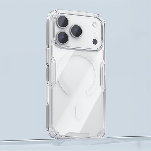 Nillkin iPhone 17 Pro Deksel Nature Pro Series MagSafe Transparent