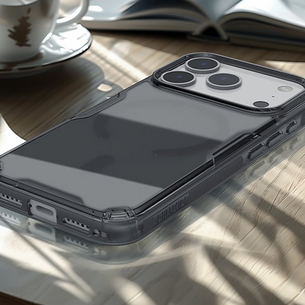 Nillkin iPhone 17 Pro Deksel Nature Pro Series MagSafe Transparent