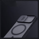 Nillkin iPhone 17 Deksel CamShield Pro MagSafe Transparent Svart