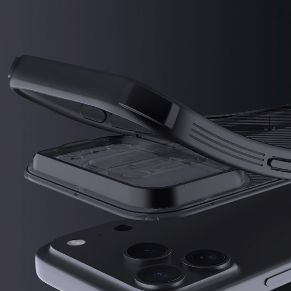 Nillkin iPhone 17 Pro Deksel CamShield Pro MagSafe Transparent Svart