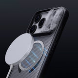 Nillkin iPhone 17 Pro Deksel CamShield Pro MagSafe Transparent Svart