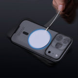 Nillkin iPhone 17 Pro Deksel CamShield Pro MagSafe Transparent Svart