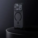Nillkin iPhone 17 Pro Deksel CamShield Pro MagSafe Transparent Svart