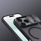 Nillkin iPhone 17 Pro Max Deksel CamShield Pro MagSafe Transparent Svart