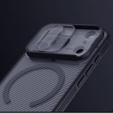Nillkin iPhone 17 Pro Max Deksel CamShield Pro MagSafe Transparent Svart