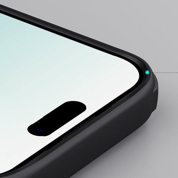 Nillkin iPhone 17 Pro Deksel Super Frosted Shield Pro MagSafe Transparent Svart