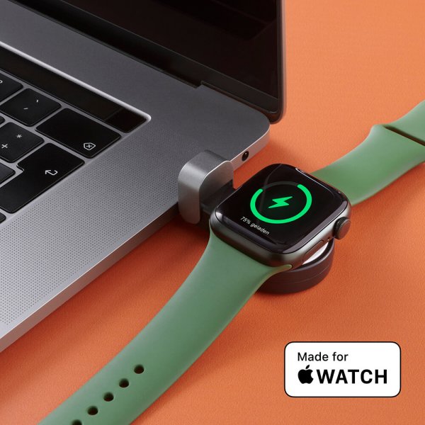 Hama Apple Watch Lader med USB-C kontakt Svart