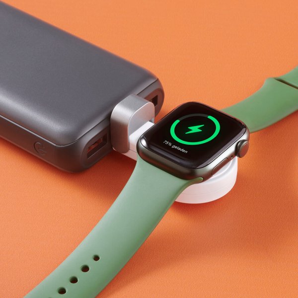 Hama Apple Watch Lader med USB-C kontakt Hvit