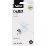 Hama Apple Watch Lader med USB-C kontakt Hvit