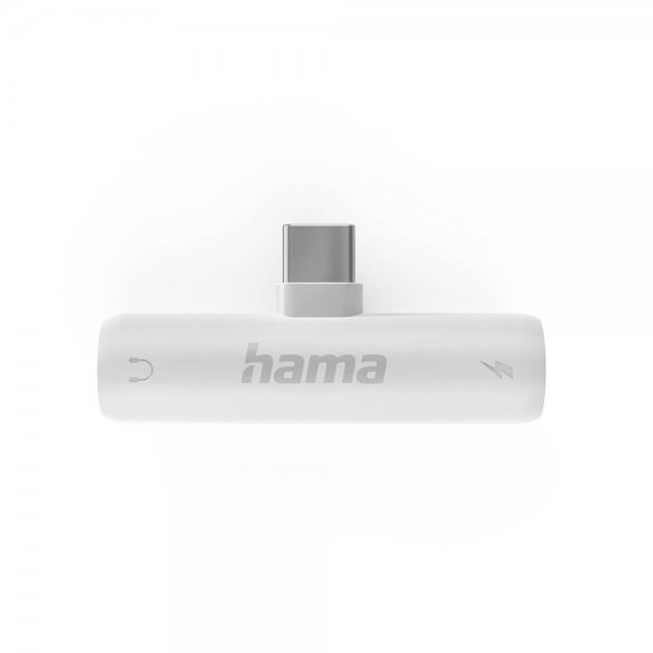Hama Lyd Adapter 2xUSB-C Hvit