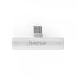 Hama Lyd Adapter 2xUSB-C Hvit