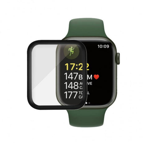 PanzerGlass Apple Watch 41mm (Series 7/8/9) Skjermbeskytter Antibacterial Svart