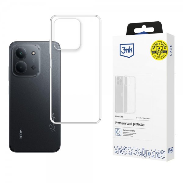 3mk Xiaomi Redmi 15C Deksel Klar Etui Transparent