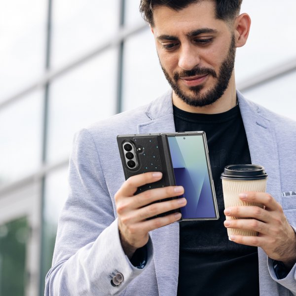 Dux Ducis Samsung Galaxy Z Fold 7 Deksel Stex Series Svart